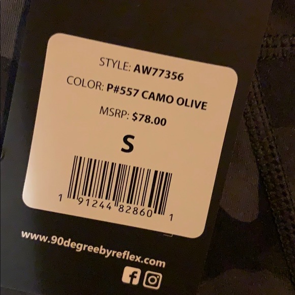 90 degree reflex camo camouflage leggings - Picture 6 of 6